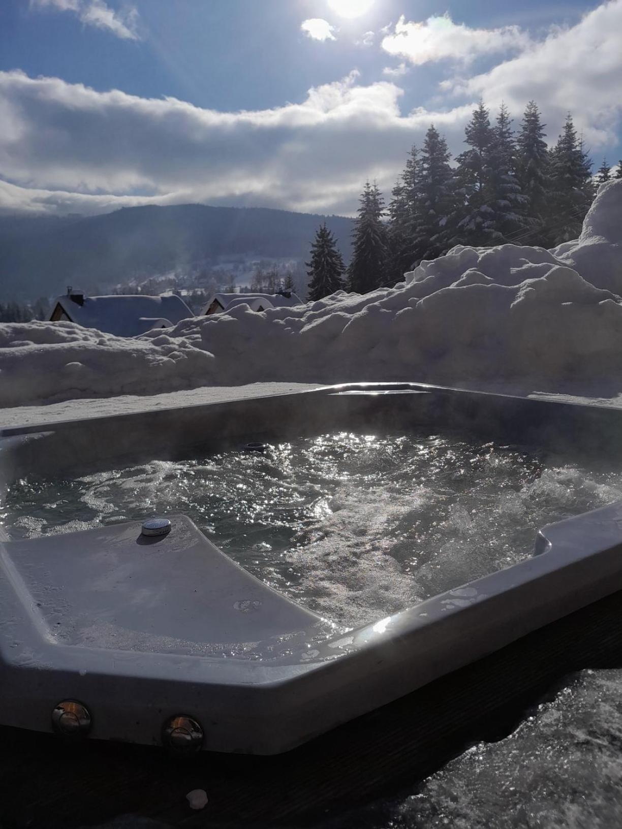 Zawoja Nad Korona Z Jacuzzi Vila Exterior foto
