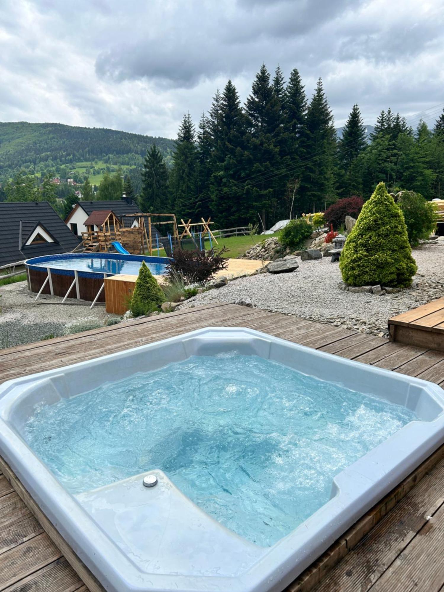 Zawoja Nad Korona Z Jacuzzi Vila Exterior foto