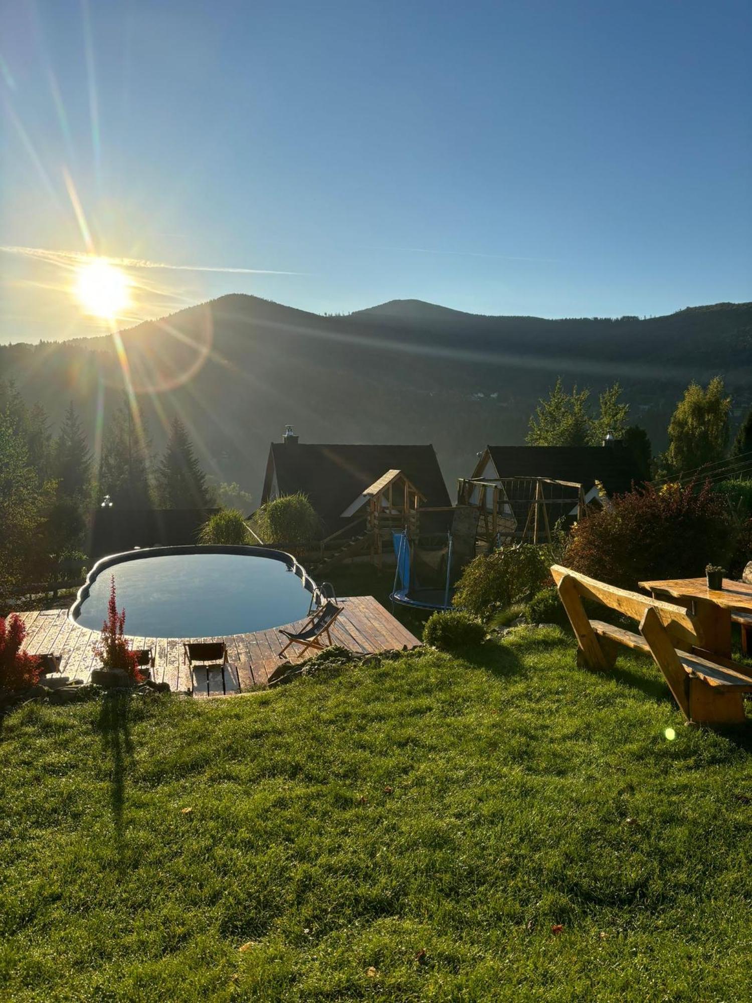 Zawoja Nad Korona Z Jacuzzi Vila Exterior foto
